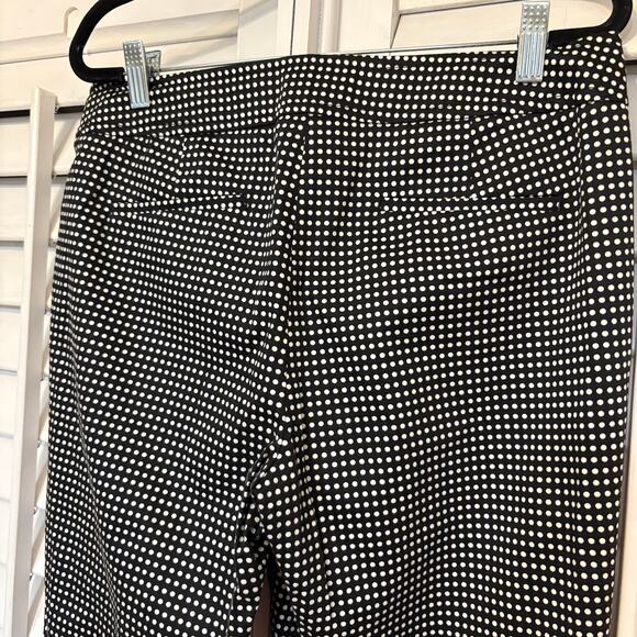 Talbots Black and White Polka Dot Dress Pants Size 8 - Picture 6 of 8